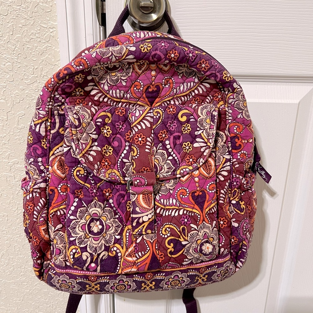 Vera Bradley backpack & wallet